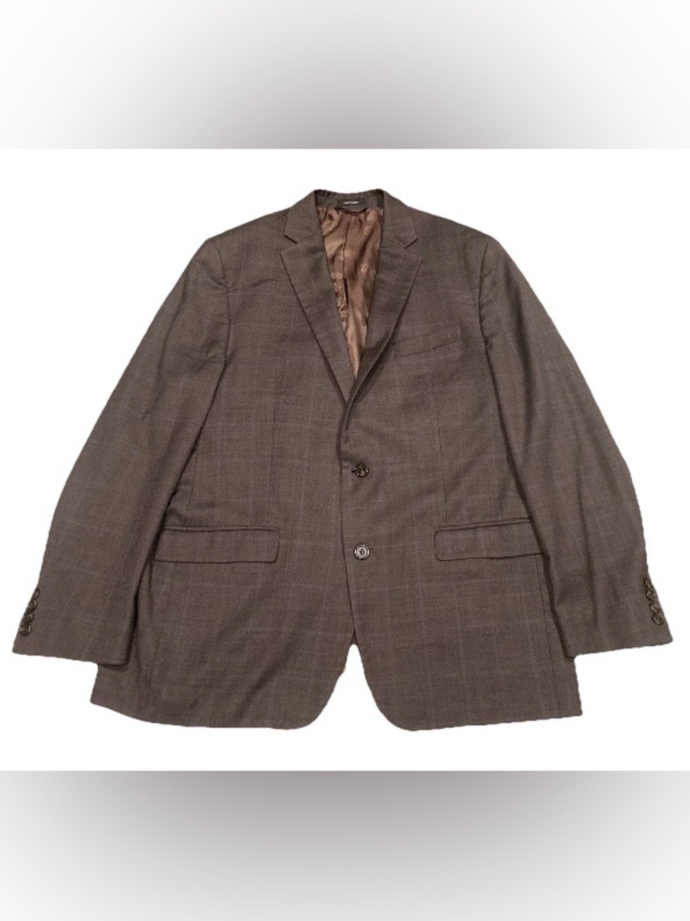 Lauren Ralph Lauren Men’s 44L Brownish Grey Two-Button Blazer